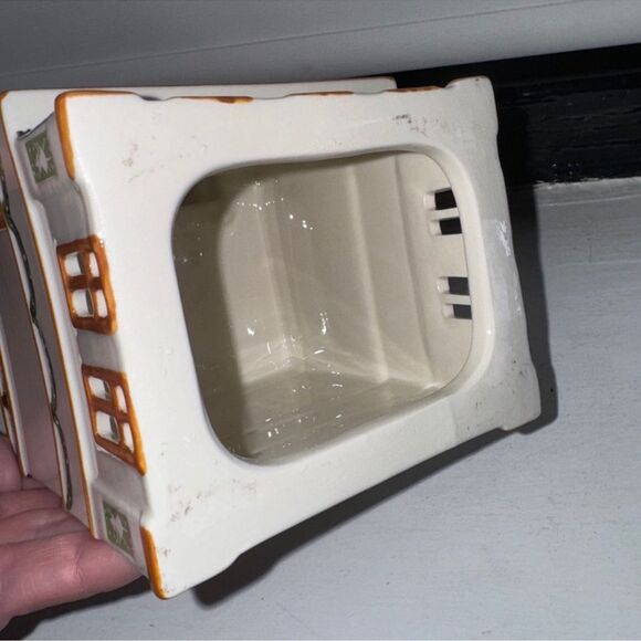 NWT ANTHROPOLOGIE SET OF FOUR Ceramic Holiday Houses Complete Set - Picture 16 of 16